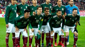 The Mexico National Team poses during the International Friendly match between Poland and Mexico at Energa Arena Stadium on November 13, 2017 in Gdansk, Poland. Photo by Adam Nurkiewicz/Getty Images Sport