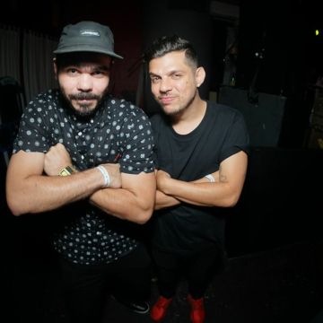 Dj Orion and King Louie. Photo by Remezcla