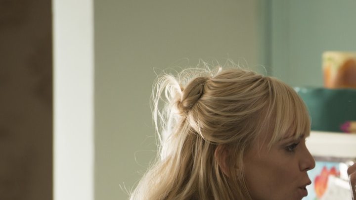 Anna Faris as Kate and Eugenio Derbez as Leonardo in 'Overboard.' Courtesy of Metro-Goldwyn-Mayer Pictures / Pantelion Films