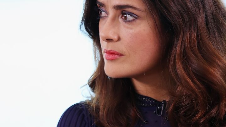 Salma Hayek Pinault attends Kering Talks Women In Motion At The 69th Cannes Film Festival on May 16, 2016 in Cannes. Photo by Vittorio Zunino Celotto/Getty Images for Kering