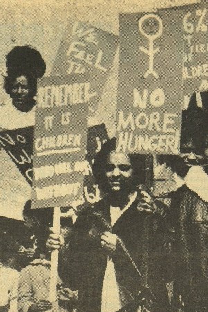 Members of the Austin Welfare Rights Organization (AWRO) led protests at the Texas State Capitol against proposed cuts to welfare checks. Published in The Rag Vol. 4 No. 17, March 3, 1970.