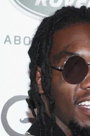 Offset and Cardi B attend NYLON's Rebel Fashion Party. Photo by Rob Kim/Getty Images