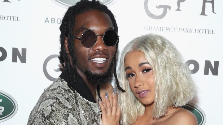 Offset and Cardi B attend NYLON's Rebel Fashion Party. Photo by Rob Kim/Getty Images