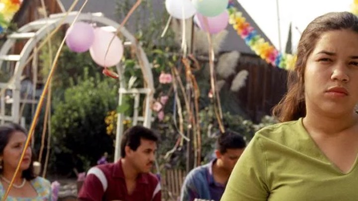 "Real Women Have Curves" still featuring America Ferrera. Courtesy of HBO.