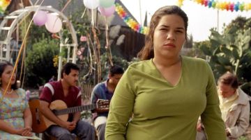 "Real Women Have Curves" still featuring America Ferrera. Courtesy of HBO.