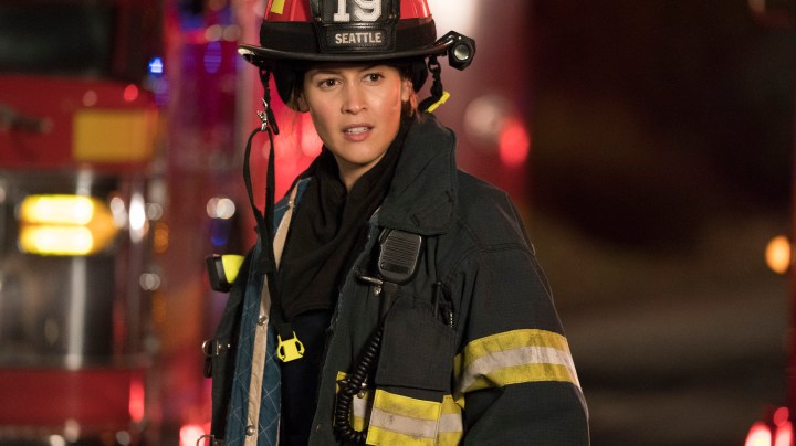 Jaina Lee Ortiz in 'Station 19.' Photo by Mitch Haaseth. Courtesy of ABC