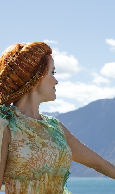 Reese Witherspoon is Mrs. Whatsit and Storm Reid is Meg Murry in 'A Wrinkle in Time.' Courtesy of Disney