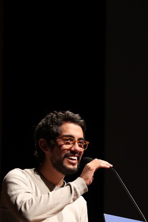 Carlos López Estrada at the World Premiere of Blindspotting at the 2018 Sundance Film Festival. Courtesy of Sundance Institute. Photo by Ryan Kobane.