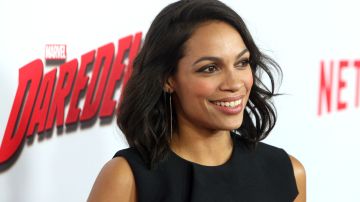 Rosario Dawson attends premiere of Netflix's "Marvel's Daredevil" on April 2, 2015 in Los Angeles, California. Photo by David Buchan/Getty Images