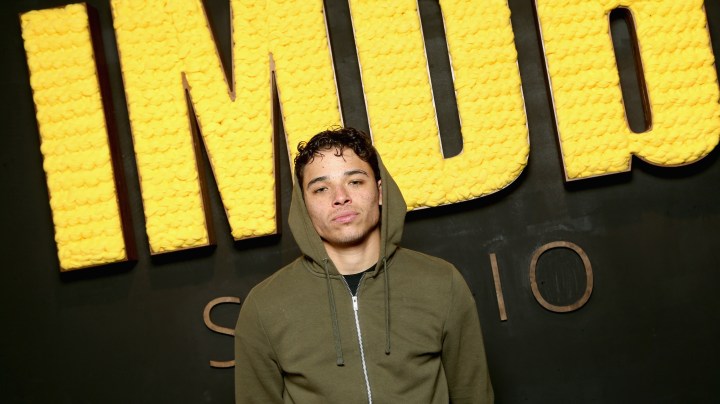 Actor Anthony Ramos of 'Monsters and Men' attends The IMDb Show at Sundance Film Festival on January 21, 2018. Photo by Tommaso Boddi/Getty Images for IMDb