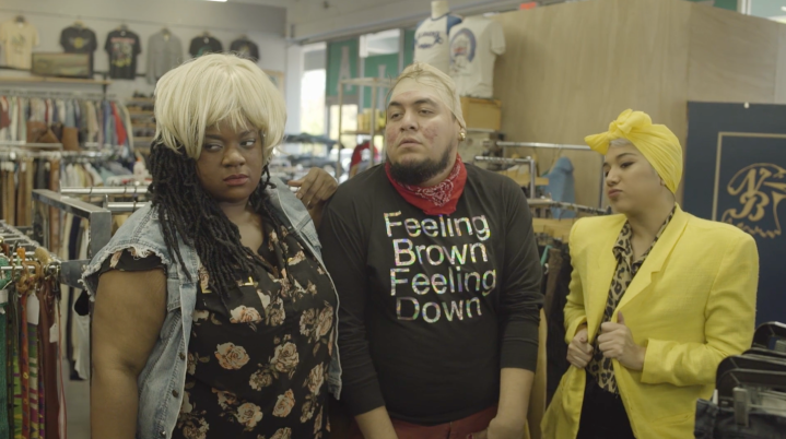Screenshot of 'Muy Excited' web series. Courtesy of Andie Flores