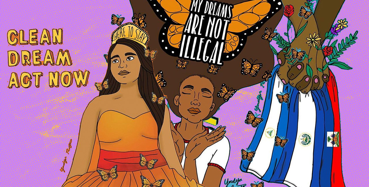 Yocelyn Riojas, Artist Behind TPS, DACA Protest Signs Posted Everywhere