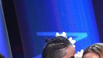 Flor de Toloache accept Best Ranchera/Mariachi Music Album for 'Las Caras Lindas' onstage at the 18th Annual Latin Grammy Awards at MGM Grand Garden Arena on November 16, 2017 in Las Vegas, Nevada. Photo by Kevin Winter/Getty Images