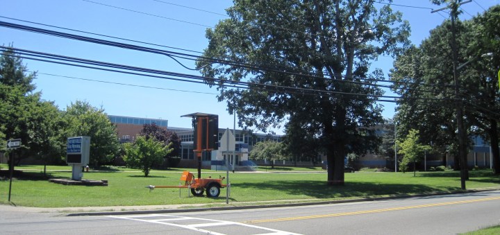 Creative Commons "Sayreville War Memorial High School” by Mr. Matté is licensed under CC BY 3.0