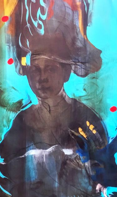 Scherezade Garcia, 'Acariciando el chivo (Caressing the goat)', 2017. Courtesy of Scherezade Garcia and BRIC