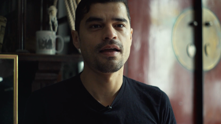 Leo Herrera in screenshot from KQED's 'Behind the Lens.'