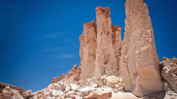 Creative Commons "Rock formation in the Atacama Desert” by Lisa Germany/ESO is licensed under CC BY 4.0