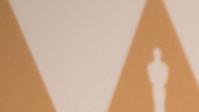 After winning the Oscar for original song for “Remember Me” from “Coco”, Robert Lopez and Kristen Anderson-Lopez pose backstage during the  The 90th Oscars on Sunday, March 4, 2018. Photo by Michael Yada. Courtesy of A.M.P.A.S.