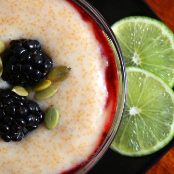 Andrea Murdoch's Amaranth Pudding. Photo by Andi Murphy