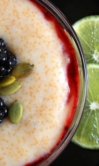 Andrea Murdoch's Amaranth Pudding. Photo by Andi Murphy