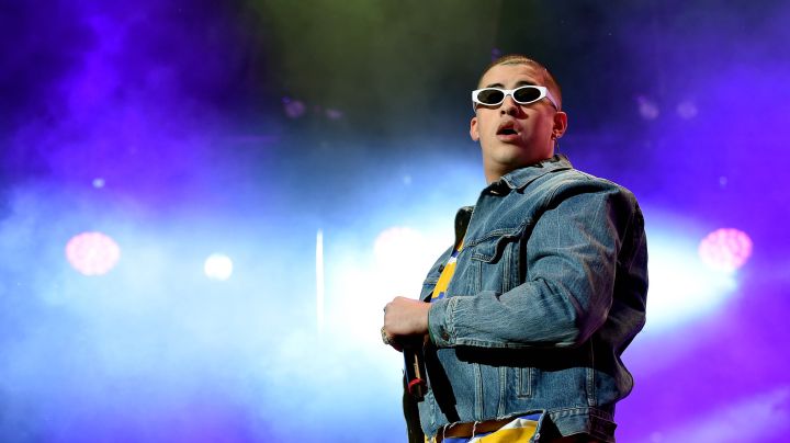 Bad Bunny performs onstage during Calibash Los Angeles 2018 at Staples Center. Photo by Kevin Winter/Getty Images