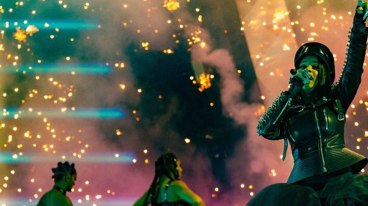 Cardi B performs onstage during the 2018 iHeartRadio Music Awards which broadcasted live on TBS, TNT, and truTV at The Forum on March 11, 2018 in Inglewood, California.  Photo by Christopher Polk/Getty Images for iHeartMedia