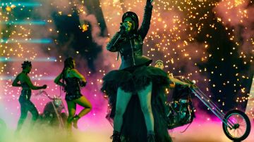 Cardi B performs onstage during the 2018 iHeartRadio Music Awards which broadcasted live on TBS, TNT, and truTV at The Forum on March 11, 2018 in Inglewood, California.  Photo by Christopher Polk/Getty Images for iHeartMedia