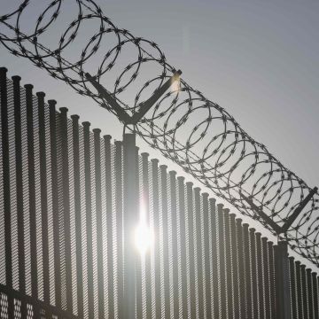 The border fence between the United States and Mexico. Photo by John Moore/Getty Images