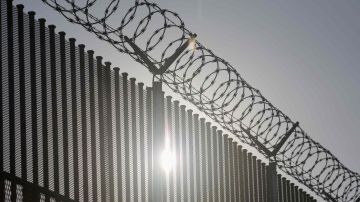The border fence between the United States and Mexico. Photo by John Moore/Getty Images