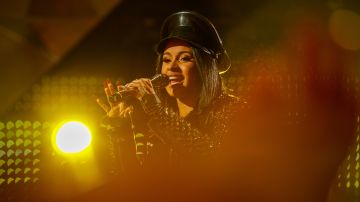 Cardi B performs at the 2018 iHeartRadio Music Awards.  (Photo by Christopher Polk/Getty Images for iHeartMedia)
