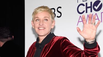 Ellen Degeneres, winner of mulitple awards, poses in the press room during the People's Choice Awards. Photo by Kevork Djansezian/Getty Images