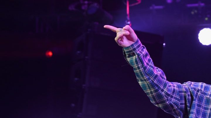 J.Balvin performs onstage during Calibash Los Angeles 2018 at Staples Center on January 20, 2018 in Los Angeles, California.  Photo by Kevin Winter/Getty Images