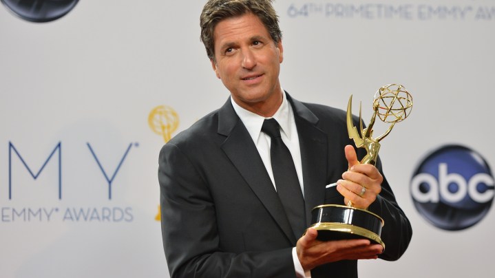 Producer/director Steven Levitan poses in the 64th Annual Emmy Awards press room at Nokia Theatre L.A. Live on September 23, 2012. Photo by Alberto E. Rodriguez/Getty Images