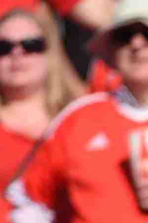 Fans of Mexico cheer during the friendly international soccer match against Wales in Pasadena, California. Photo by Kevork Djansezian/Getty Images