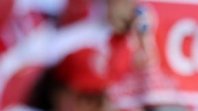 A Peru fan at the 2018 FIFA World Cup Russia. (Photo by Elsa/Getty Images)