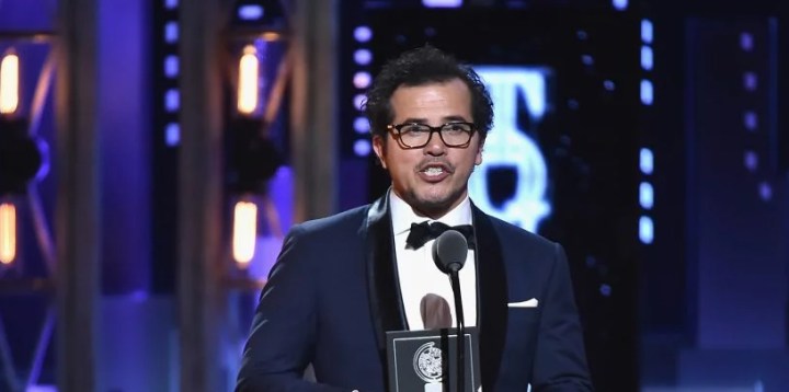 John Leguizamo presents an award onstage during 72nd Annual Tony Awards at Radio City Music Hall. Photo by Theo Wargo/Getty Images for Tony Awards Productions