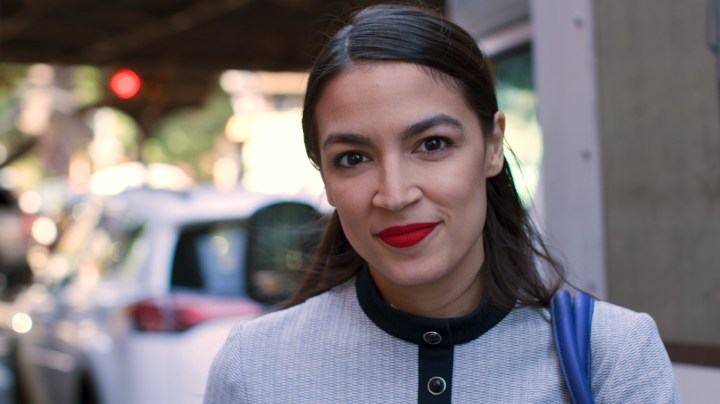 Still from 'Alexandria Ocasio-Cortez Could Be The First Latina to Represent Her District in Congress' by Remezcla