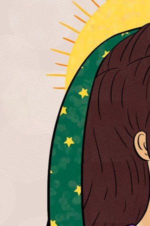 Artwork by Cynthia Cabrales. Courtesy of Solidarity for Sanctuary