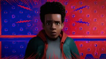 Miles Morales in Sony Pictures Animation's 'Spider-Man: Into the Spider-Verse.' Courtesy of Sony Pictures Entertainment.