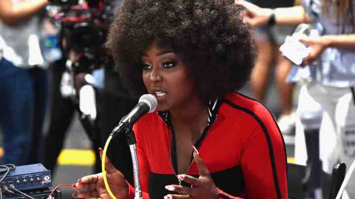 Amara La Negra attends day one of the 2018 BET Awards Radio Remotes on June 22, 2018 in Los Angeles, California. Photo by Alberto E. Rodriguez/Getty Images for BET
