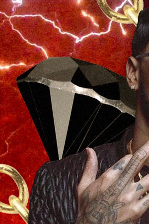 Original photo courtesy of Maybach Music Group. Art by Alan Lopez for Remezcla