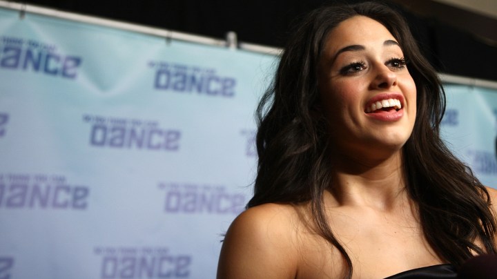Jeanine Mason arrives at the finale of "So You Think You Can Dance" on August 6, 2009 in Hollywood, California. Photo by Alberto E. Rodriguez/Getty Images