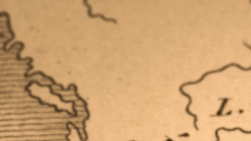 Old map of continental North American. 	iStock / Getty Images Plus