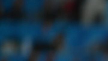 Radamel Falcao of Colombia is shown a yellow card by referee Mark Geiger during the 2018 FIFA World Cup. (Photo by Dan Mullan/Getty Images)