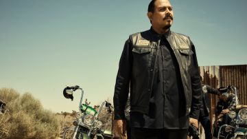 Emilio Rivera as Marcus Alvarez in 'Mayans M.C.' Photo by James Minchin. Courtesy of FX
