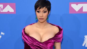 Cardi B attends the 2018 MTV Video Music Awards at Radio City Music Hall. Photo by Jamie McCarthy/Getty Images