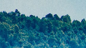 Skyline of San Cristobal de las Casas in Chiapas, Mexico.