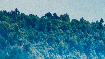 Skyline of San Cristobal de las Casas in Chiapas, Mexico.