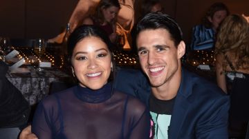 Gina Rodriguez and Joe Locicero attend the 2017 Los Angeles Dance Project Gala.  (Photo by Vivien Killilea/Getty Images for L.A. Dance Project)