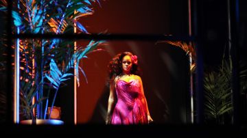 Recording artist Rihanna performs onstage during the 60th Annual GRAMMY Awards at Madison Square Garden.  Photo by Christopher Polk/Getty Images for NARAS